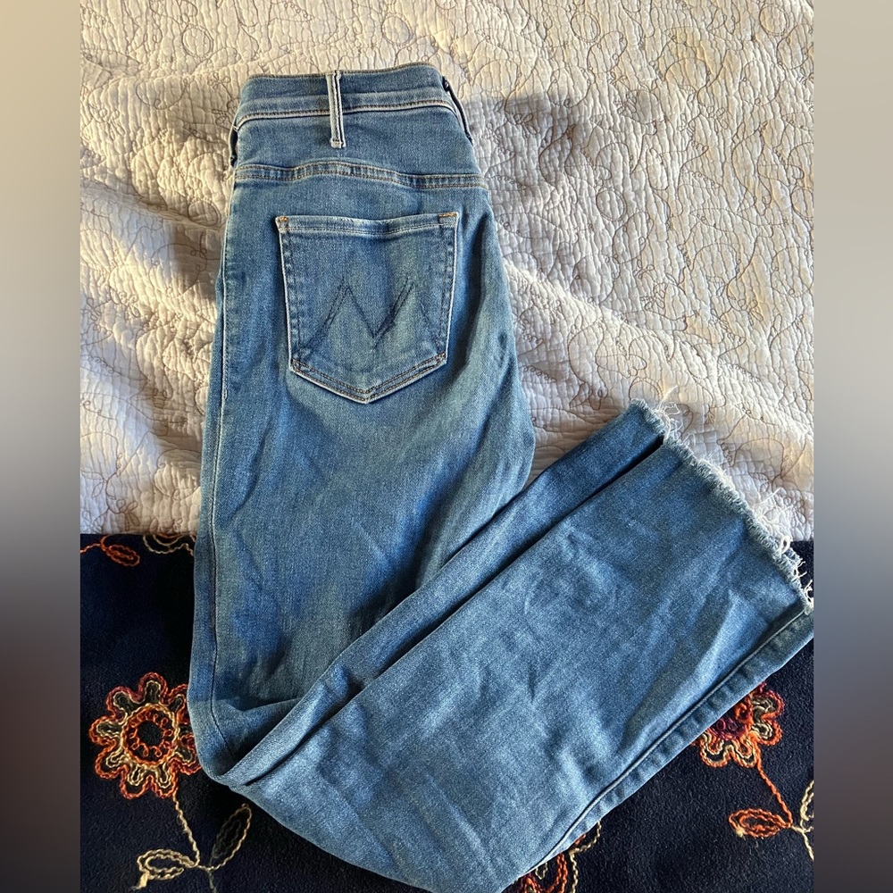 Mother Denim Jeans - The Hustler Ankle in Big Sky